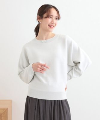 S－LL】さりげないキラッと感。ラメドルマンニット