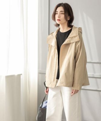 LA MER☆ネオンラインフードブルゾン☆ LA MER☆ネオンラインフードブルゾン☆