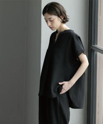 《７色展開／ＳＳ－ＬＬサイズ》ストレッチスキッパーブラウス／セットアップ対応【洗濯機洗い可／防シワ】（２００２４１９４６８）