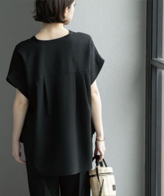 《７色展開／ＳＳ－ＬＬサイズ》ストレッチスキッパーブラウス／セットアップ対応【洗濯機洗い可／防シワ】（２００２４１９４６８）