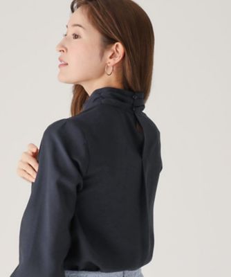 【SALE】COUP DE CHANCE (Women)/クードシャンス ねじりデザインブラウス アオ094 トップス【三越伊勢丹/公式】