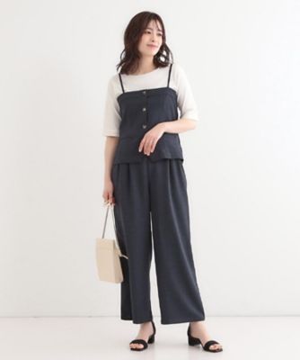 【極美品5way】4℃アンゴラカシミヤ混ワンピーススーツセットアップ　ピンク38 セットアップ可】コーデが華やぐ 大人の麻調キャミビスチェ