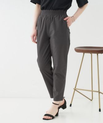 SHOO LA RUE (Women)/シューラルー 【洗える/S-LL/ひんやり】さらっとしたタッチが癖になる ストレッチテーパードパンツ(2002423079)
