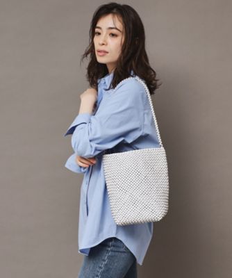 ブレッツァバッファロー】レザーメッシュショルダーバッグ S 本革
