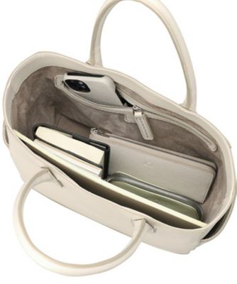 【デュオＣＭＨ】レザートートバッグ　Ｌ　本革　Ａ４サイズ　ビジネスバッグ（商品番号：Ｐ２５－３５５３７）（２００２４２３２３７）