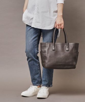 【デュオＣＭＨ】レザートートバッグ　Ｌ　本革　Ａ４サイズ　ビジネスバッグ（商品番号：Ｐ２５－３５５３７）（２００２４２３２３７）