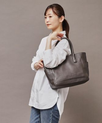 【デュオＣＭＨ】レザートートバッグ　Ｌ　本革　Ａ４サイズ　ビジネスバッグ（商品番号：Ｐ２５－３５５３７）（２００２４２３２３７）