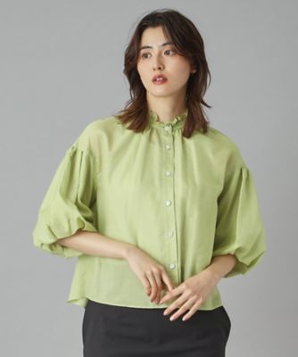 【美品】プリーツプリーズ トップス シャツ ブラウス 長袖 サイズ3 グリーン 楽天市場】プリーツプリーズ（カラーカーキグリーン）（トップス