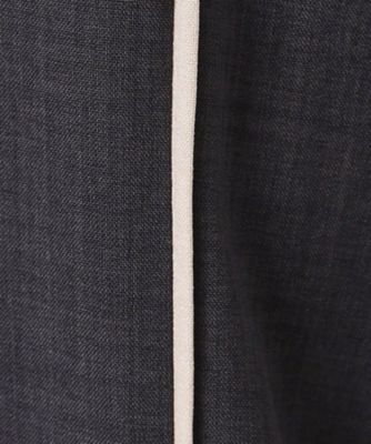 【セットアップ可能・洗える】タック入りワイドパンツ（Ｓ～Ｌ）（２００２４２３８８２）