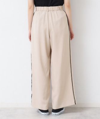 【セットアップ可能・洗える】タック入りワイドパンツ（Ｓ～Ｌ）（２００２４２３８８２）