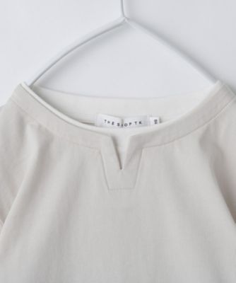 【１１０－１６０】キーネックレイヤード風Ｔシャツ／洗濯機ＯＫ（２００２４２３９１３）