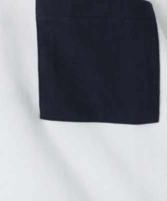 【１１０－１６０】レイヤー風ポケットＴシャツ／洗濯機ＯＫ（２００２４２３９１５）