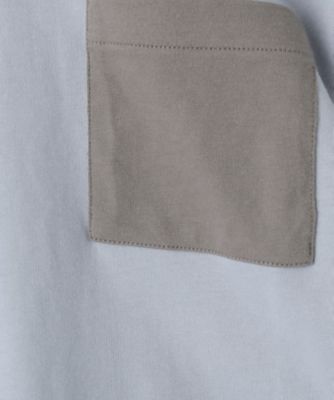 【１１０－１６０】レイヤー風ポケットＴシャツ／洗濯機ＯＫ（２００２４２３９１５）