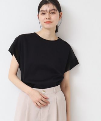 【シリーズ累計８万枚！選べる５サイズ／６色展開／洗える】美光沢カットソー＜オンにもオフにもちょうどいい＞（２００２４２３９１８）