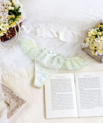 【SALE】Risa Magli (Women)/リサマリ イリーナ Tバックショーツ(2002424412) グリーン021 パンツ・ショーツ【三越伊勢丹/公式】