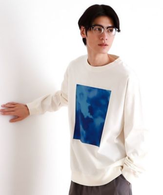 プリントリブ長袖Ｔシャツ（２００２４２４４８９）
