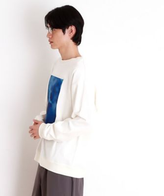 プリントリブ長袖Ｔシャツ（２００２４２４４８９）