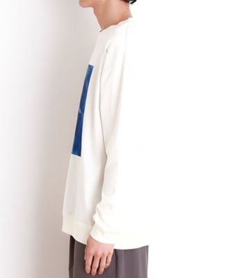 プリントリブ長袖Ｔシャツ（２００２４２４４８９）