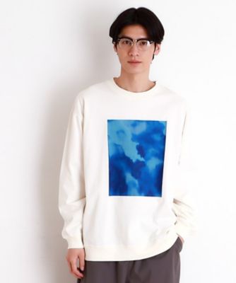 プリントリブ長袖Ｔシャツ（２００２４２４４８９）