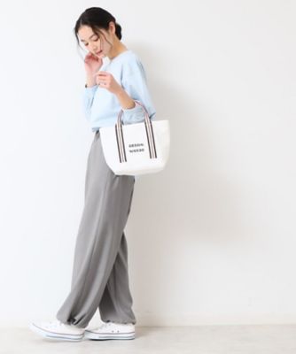 【ウエストゴム・洗える】裾ドロスト付きパンツ（Ｓ～Ｌ）（２００２４２４４９１）