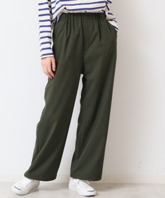 【ウエストゴム・洗える】裾ドロスト付きパンツ（Ｓ～Ｌ）（２００２４２４４９１）