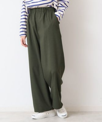 【ウエストゴム・洗える】裾ドロスト付きパンツ（Ｓ～Ｌ）（２００２４２４４９１）