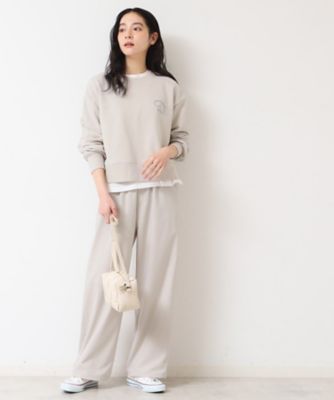 【ウエストゴム・洗える】裾ドロスト付きパンツ（Ｓ～Ｌ）（２００２４２４４９１）