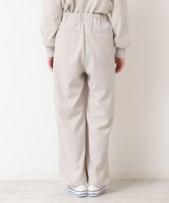 【ウエストゴム・洗える】裾ドロスト付きパンツ（Ｓ～Ｌ）（２００２４２４４９１）