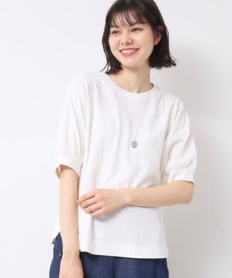＜Dessin (Women)＞パフスリーブカットソー（ＸＳ～Ｌ）（２００２４２４４９４）