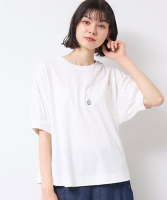 【洗える】パフスリーブカットソー（ＸＳ～Ｌ）（２００２４２４４９４）