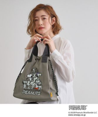 PEANUTS75th】ナイロン巾着トート（2002424699