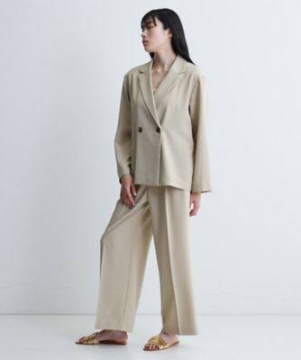 【接触冷感／セットアップ可】モードフィットダブルボタンジャケット【カセット服／オケージョン／通勤】（２００２４２４９１３）