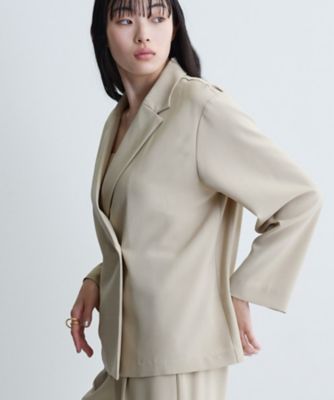 【接触冷感／セットアップ可】モードフィットダブルボタンジャケット【カセット服／オケージョン／通勤】（２００２４２４９１３）