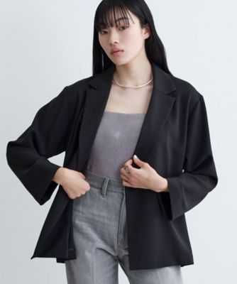 【接触冷感／セットアップ可】モードフィットダブルボタンジャケット【カセット服／オケージョン／通勤】（２００２４２４９１３）