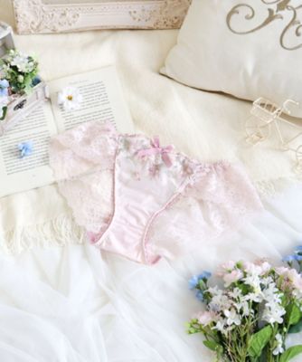 【SALE】Risa Magli (Women)/リサマリ ソア レースショーツ(2002425086) ピンク071 パンツ・ショーツ【三越伊勢丹/公式】