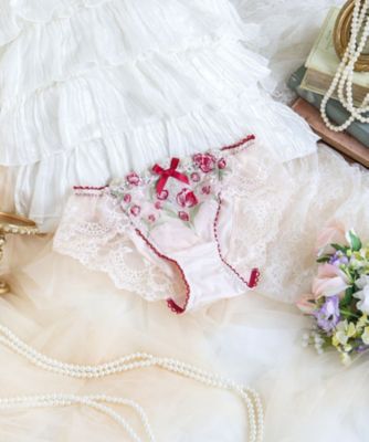 【SALE】Risa Magli (Women)/リサマリ ラリッサ ノーマルショーツ(2002425105) アカ062 パンツ・ショーツ【三越伊勢丹/公式】