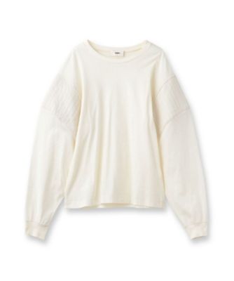 【SALE】DRESSTERIOR (Women)/ドレステリア muller of yoshiokubo(ミュラーオブヨシオクボ)STRIPE JQ ロンT(2002425612) シロ001 トップス【三越伊勢丹/公式】