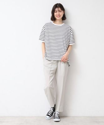 美品♡Rene パールテーパードパンツ(ウエストゴム) 楽天市場】テーパードパンツ トールサイズ レディース 高身長