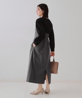 ビスチェドッキングワンピース【洗濯機洗い可】（2002425930