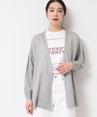 日よけ・冷房対策・洗える】ミドル丈シアーカーディガン（S～L