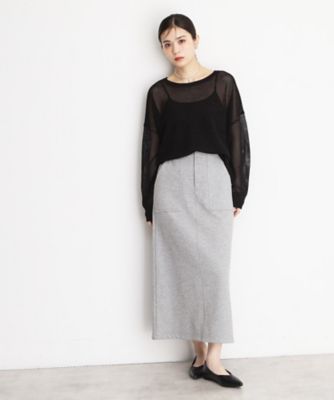 ラメメッシュニット（2002427056） | THE SHOP TK