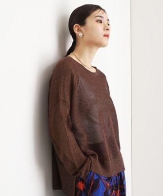 ラメメッシュニット（2002427056） | THE SHOP TK