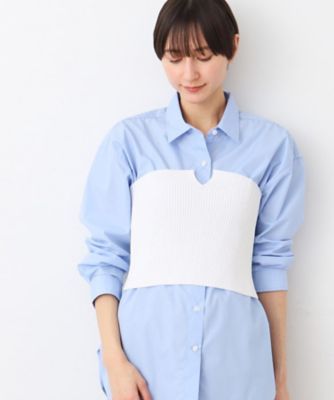MAISON KII SUNÉ Vネックカーディガン 紺色 XS（Dessin (Women