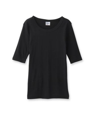 DRESSTERIOR (Women)/ドレステリア Robert.P.Miller(ロベルト・ピー・ミラー)822C パネルリブ H/S Tシャツ(2002427227)
