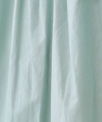 【洗える】バックギャザーがポイント　綿ワッシャー前開きシャツ（２００２４２７３０１）