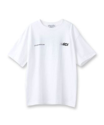 ＜DRESSTERIOR (Women)＞Ａｍｅｒｉｃａｎａ（アメリカーナ）　ＡＭＲＣＮ　ロゴＴシャツ（２００２４２７３２２）