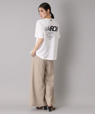Ａｍｅｒｉｃａｎａ（アメリカーナ）　ＡＭＲＣＮ　ロゴＴシャツ（２００２４２７３２２）