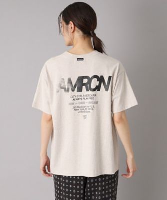 Ａｍｅｒｉｃａｎａ（アメリカーナ）　ＡＭＲＣＮ　ロゴＴシャツ（２００２４２７３２２）