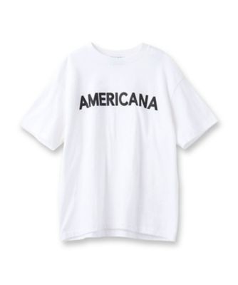 低価格 Americana（アメリカーナ）ロゴTシャツ トップス