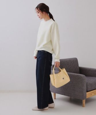 キルトジャカードトップス／セットアップ対応【洗濯機洗い可